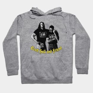 scott hall and friend style Hoodie